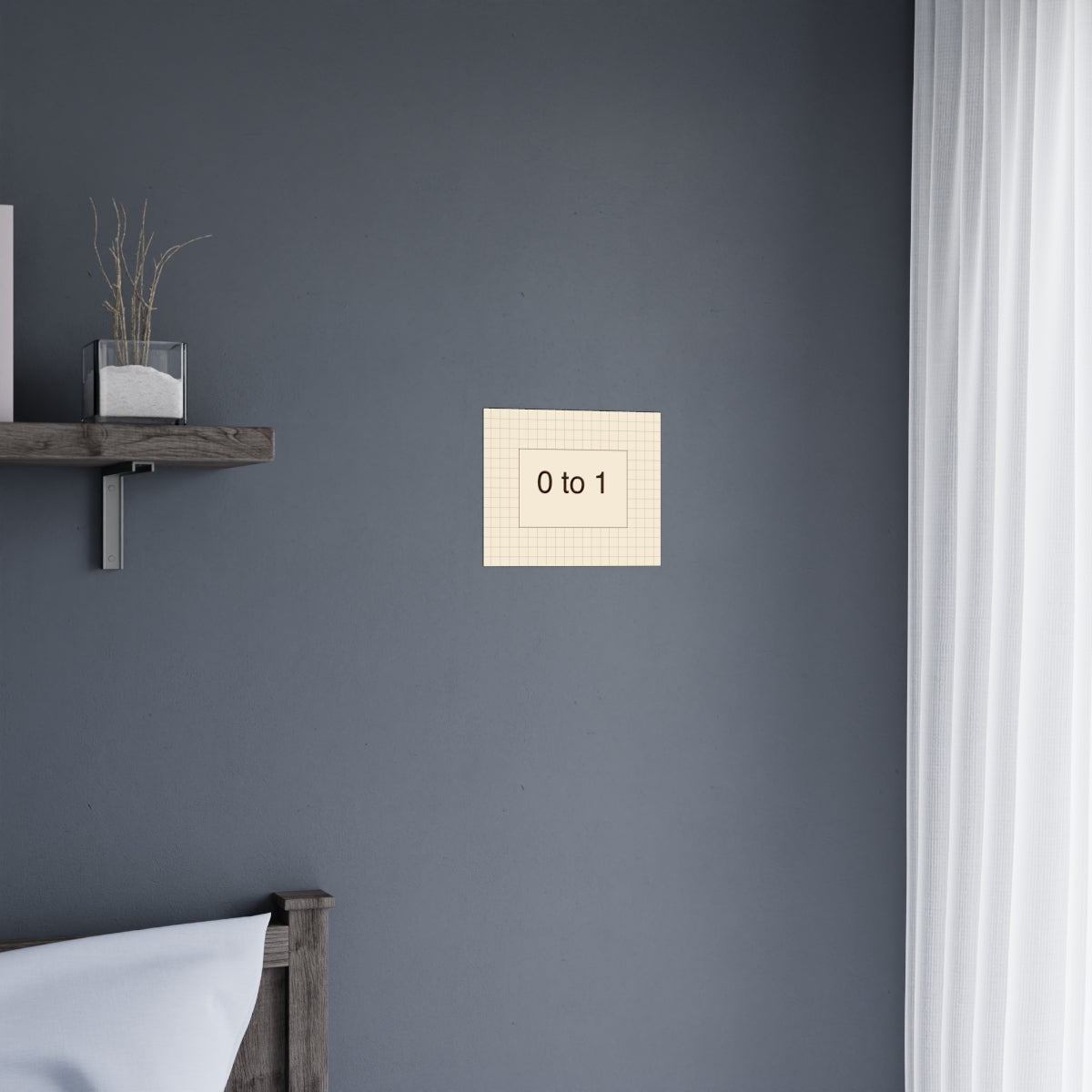 ZERO TO ONE - Matte Poster