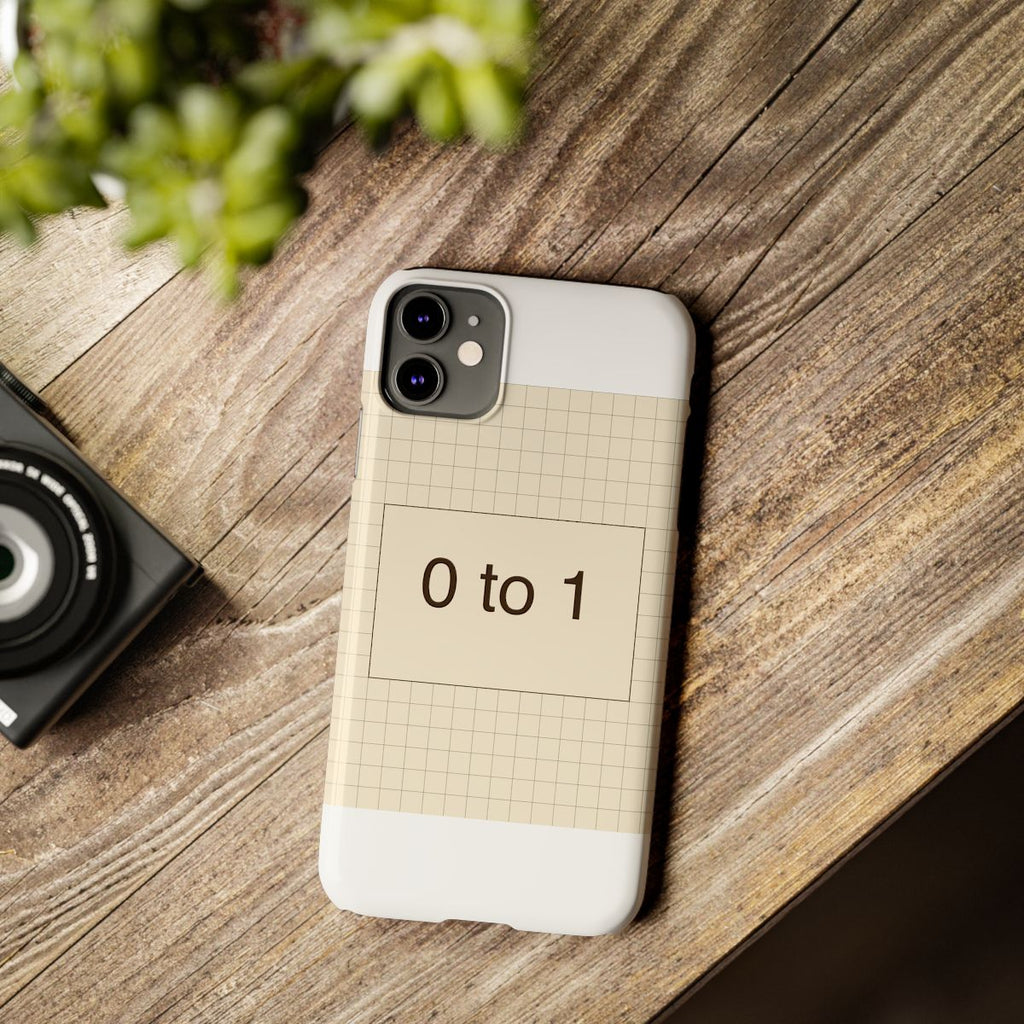 ZERO TO ONE - Slim Phone Case