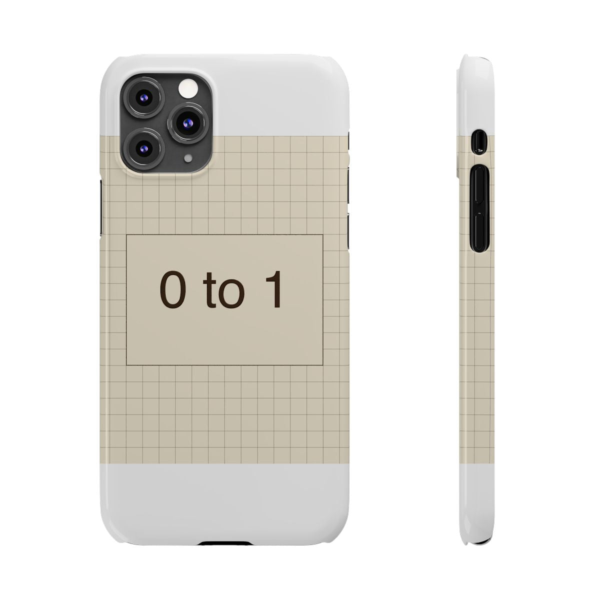 ZERO TO ONE - Slim Phone Case
