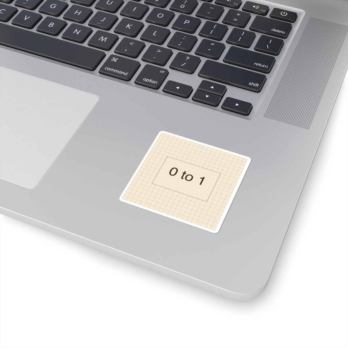 ZERO TO ONE - Square Sticker